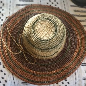 Scalia brand summer straw hat